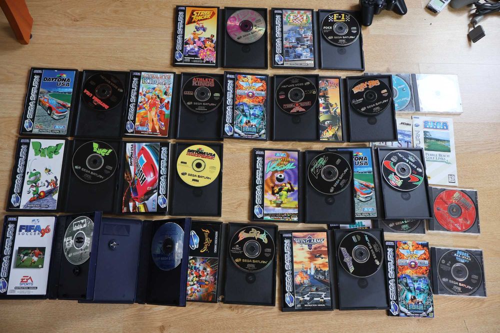 Gry na Konsole Sega Saturn PAL 3X ANG Daytona Bug Wing Arms Inne BDB