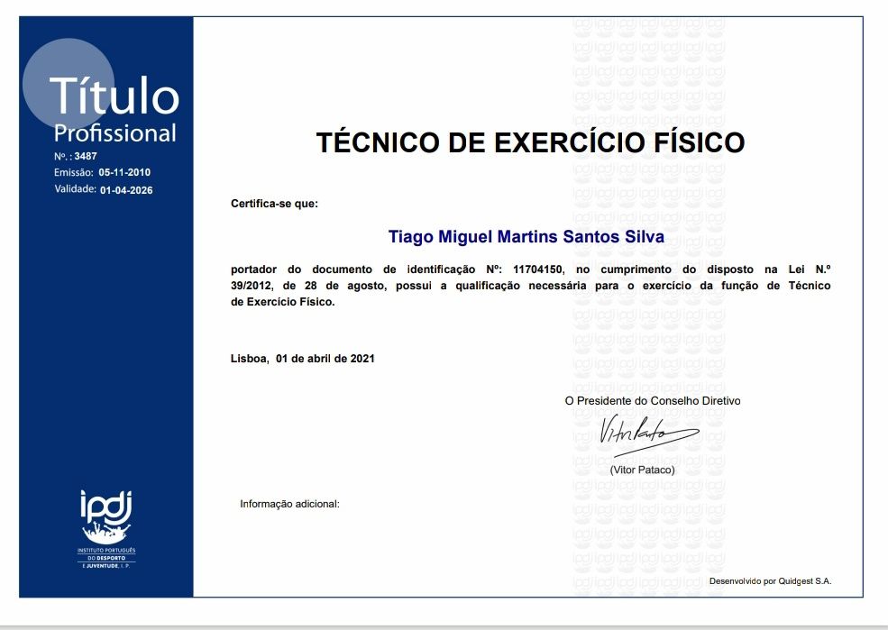 Personal Trainer - C/ + de 15 anos de experiência - Avaliação Gratuita