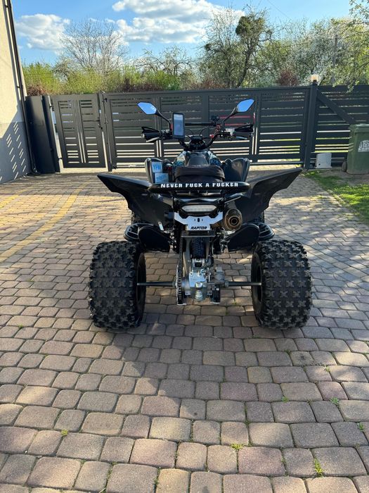 Raptor 700 idealny stan zarejestrowany 2 osoby