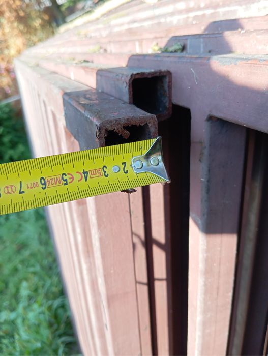 Przęsła ogrodzeniowe z profil zamkniety