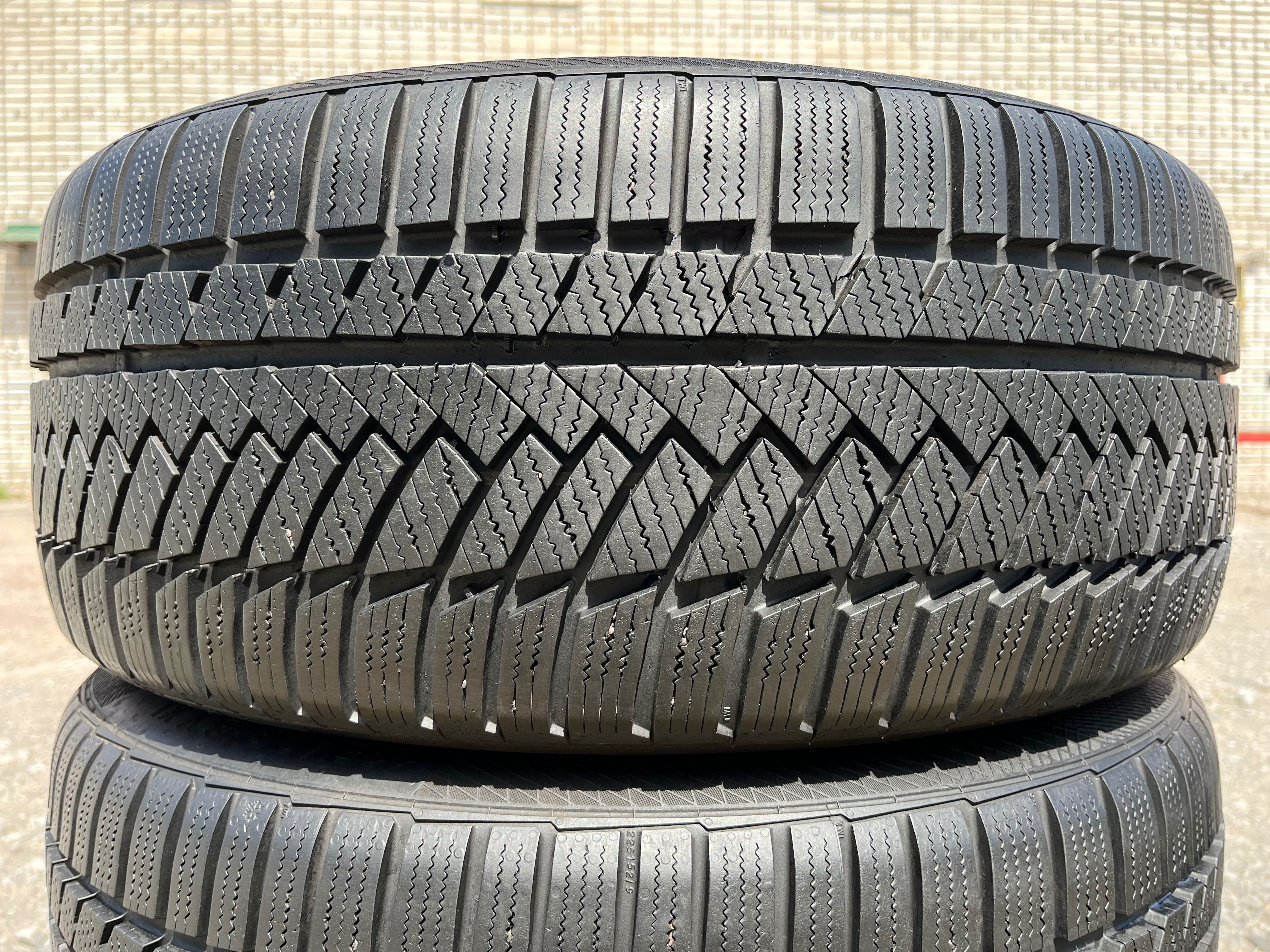 Резина 245/45 r18 Continental ts850 4 зимние шины как новые