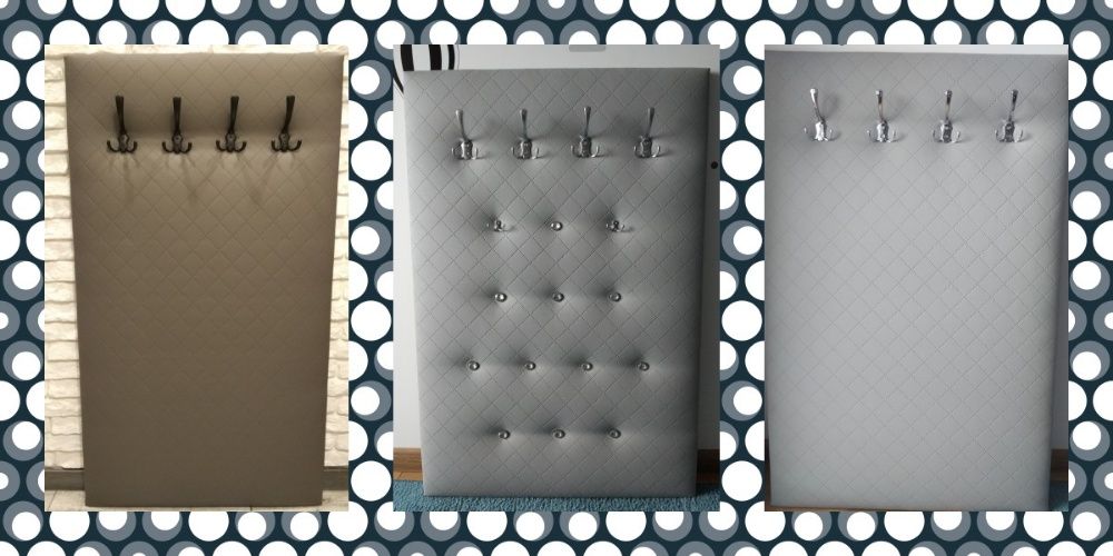 Wieszak tapicerowany Hit ekoskóra wybór kolorów