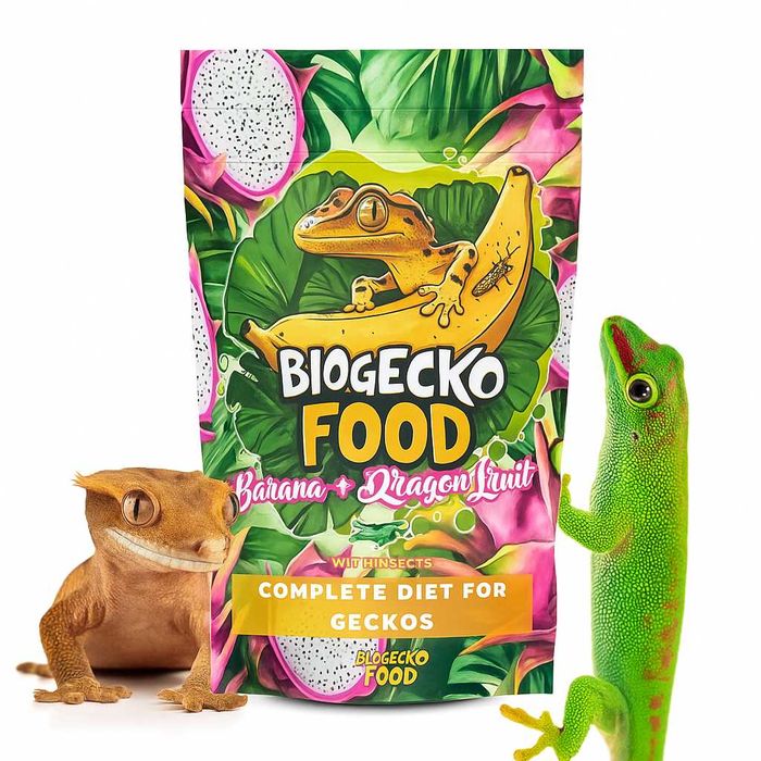 BioGecko Food Pokarm dla gekonów orzęsionych BANAN SMOCZY OWOC 100g