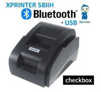 Принтер для чеків Xprinter XP-58IIH usb (або usb+bluetoth) для ПРРО