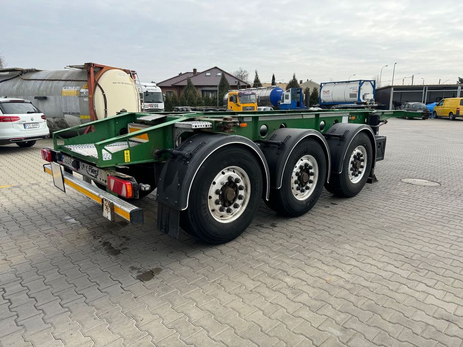 Fliegl SDS 08CF4  Pod tank kontener, 20FT, 23FT, swap body, 2 sztuki, ADR, 2900KG !