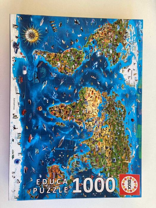 Puzzles completos 1000 peças