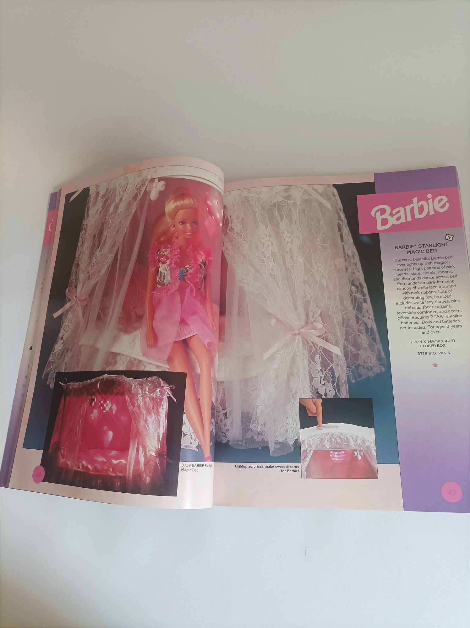 Каталог журнал про Барбі Catalog Barbie Mattel 1992, Girls Toys.