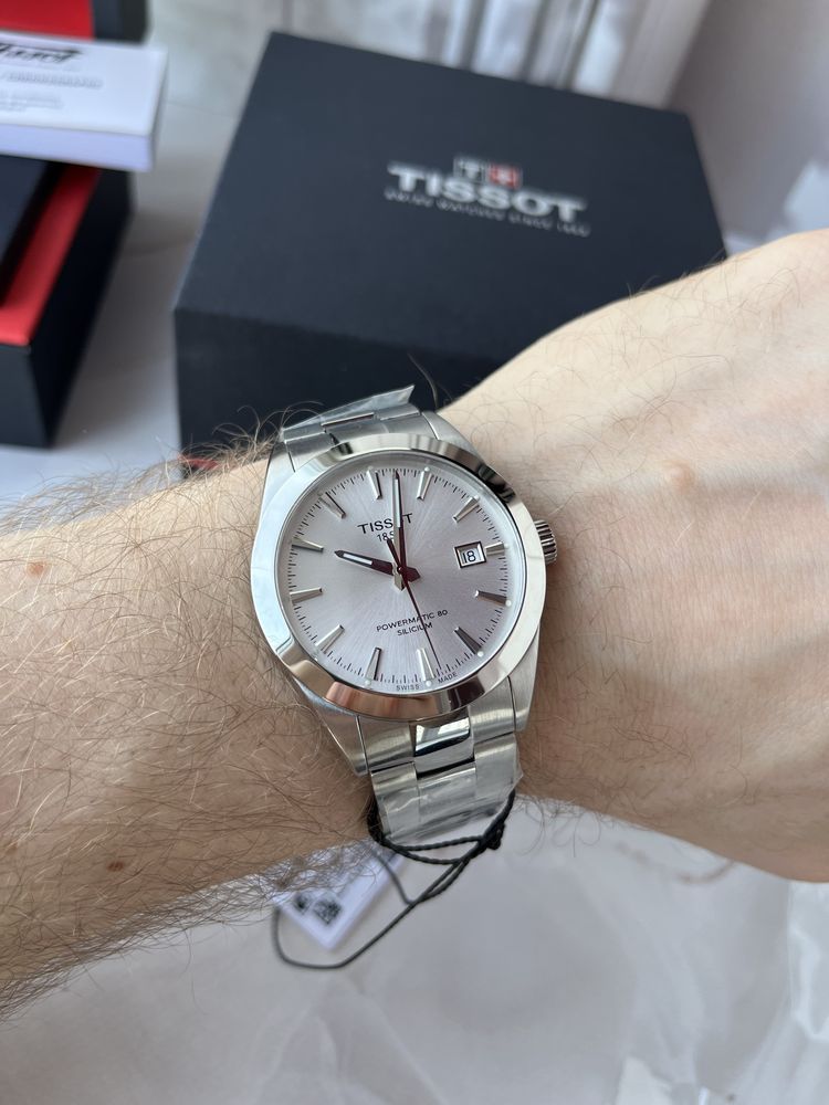 Годинник Tissot Gentleman Silicium T127.407.11.031.00