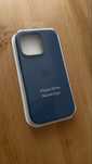 Silikonowa obudowa etui iPhone 16 Pro Granatowa Apple