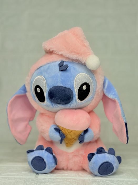 М’яка іграшка Стіч З кавою/чуча/ морозиво Disney Lilo & Stitch
