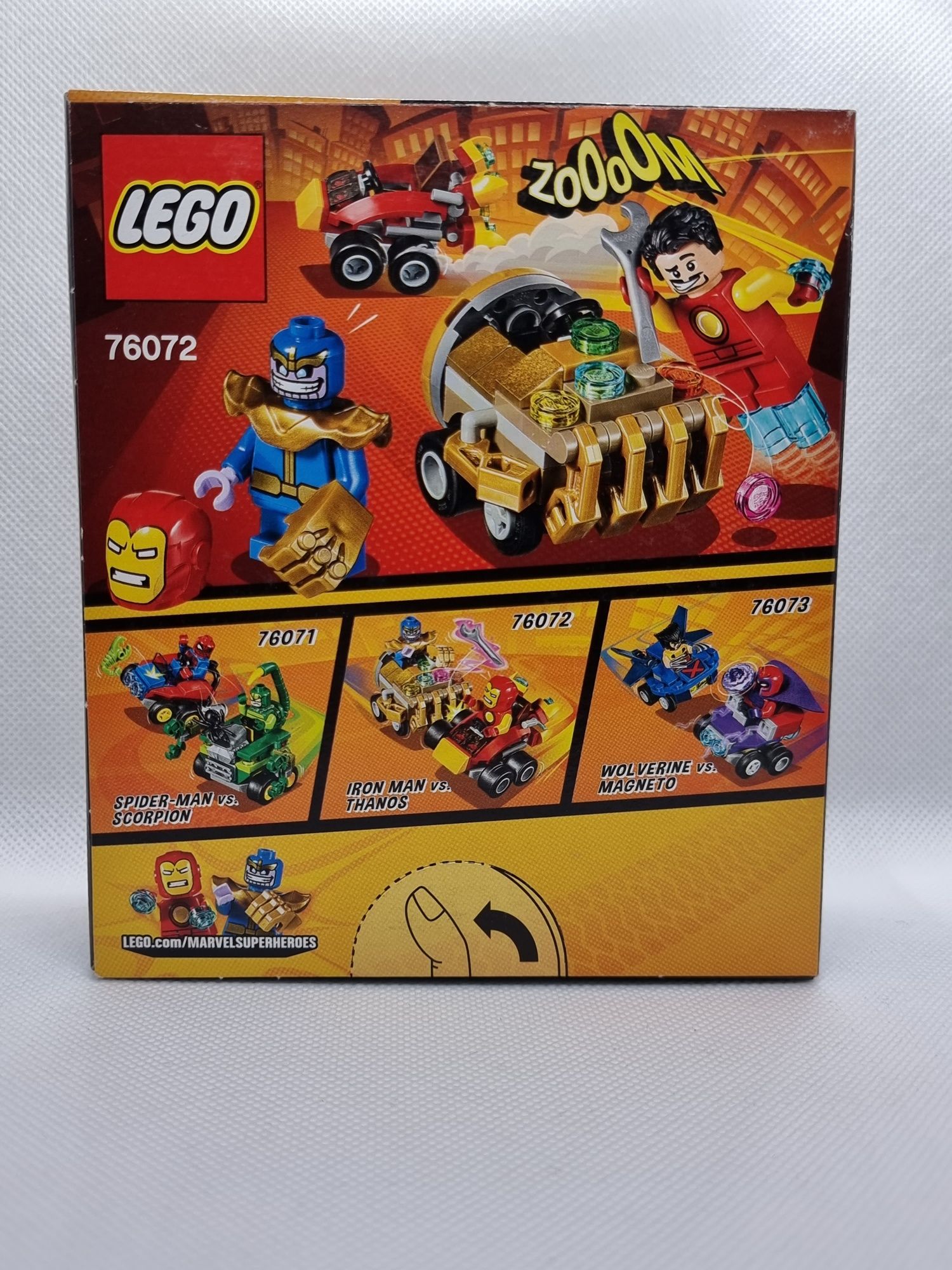 Lego 76072 Marvel Super Heroes - Mighty Micros Iron Man vs Thanos