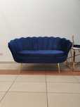 Kanapa Muszla welurowa sofa do salonu producent Od ręki