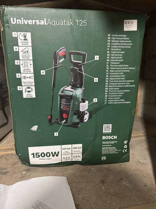 Myjka ciśnieniowa UniversalAquatak 125 Bosch
