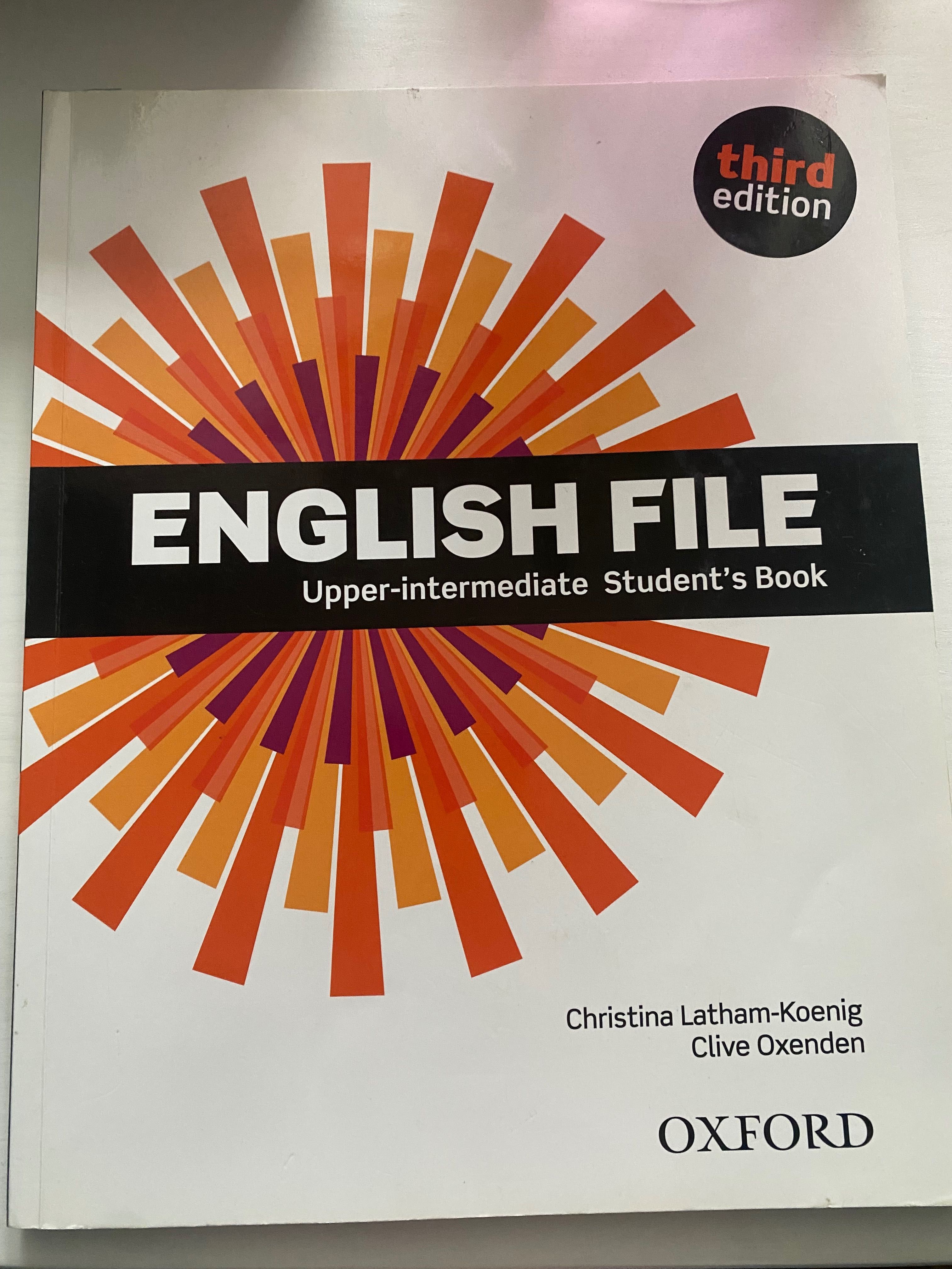 Książka z angielskiego English File upper intermediate