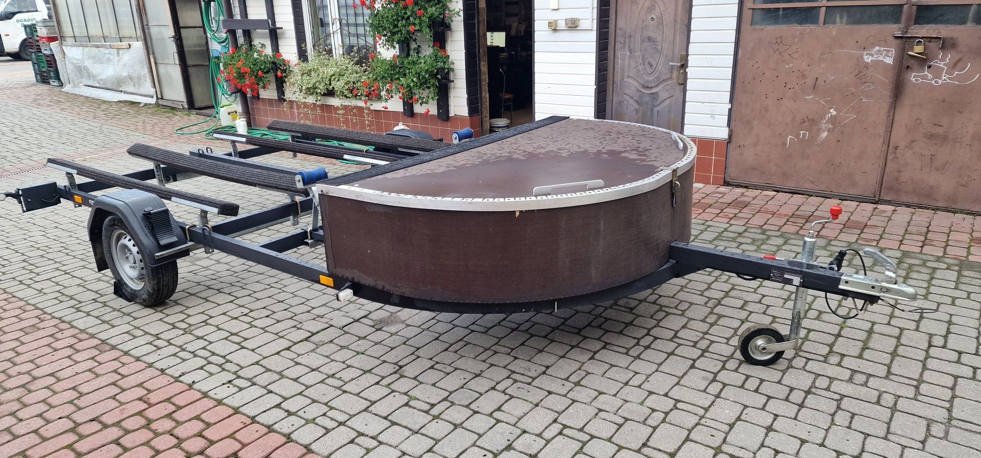 Wynajem przyczepy pod 2 skutery wodne DMC 750kg Seadoo Spark Yamaha
