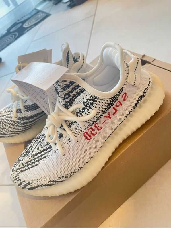 adidas nowy buty Yeezy Boost 350 V2 Zebra Rozmiar 41