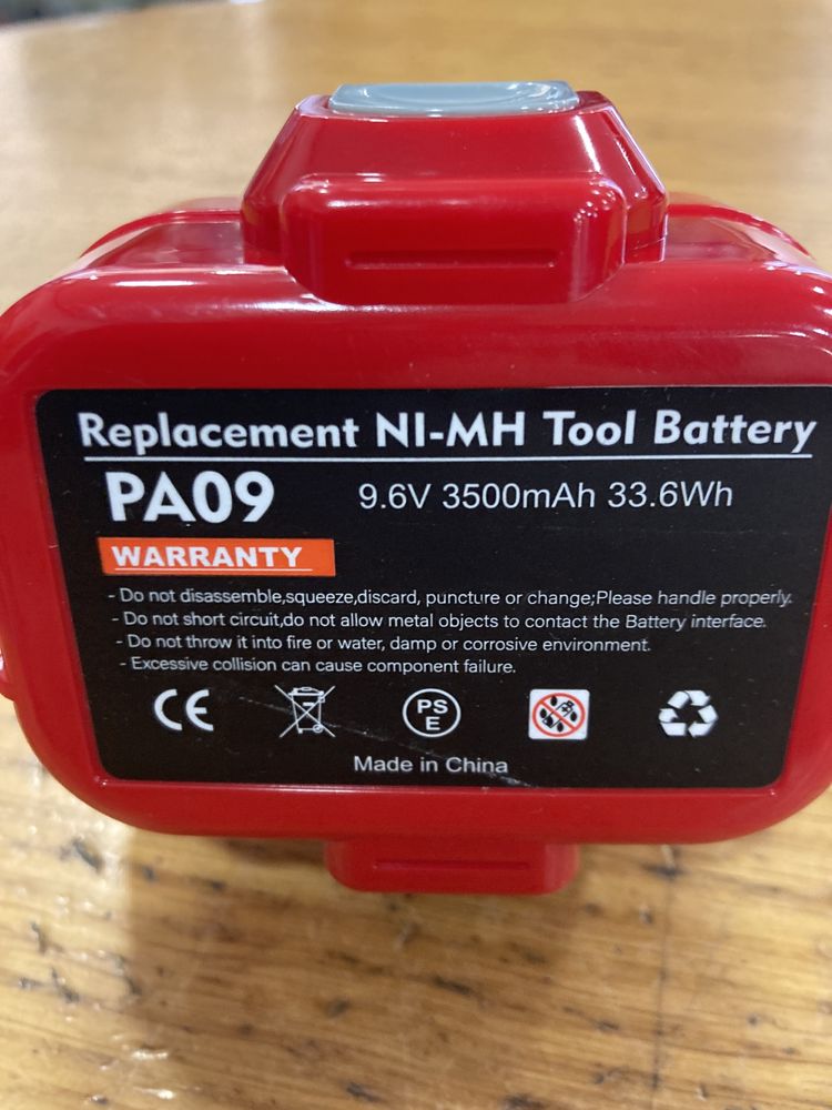 Bateria Makita PA09 - Novo