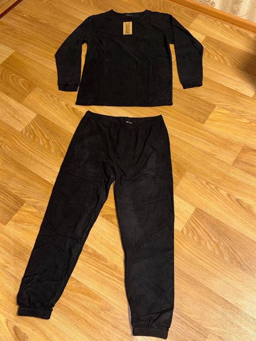 Термобілизна флісова Mil-Tec чорна. Всі розміри.