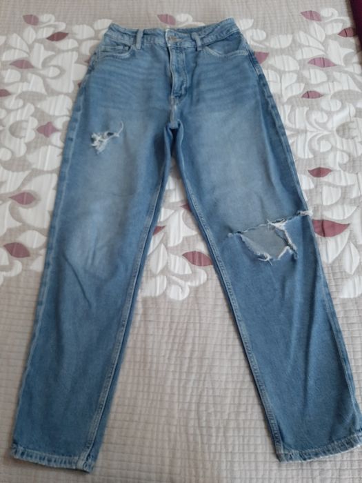 Calça ganga azul 10