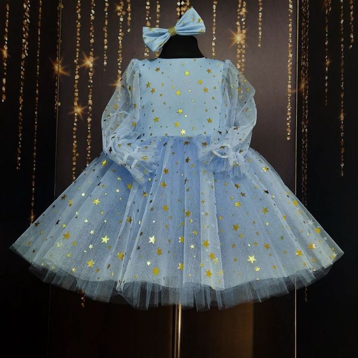 Сукня зірка,святкова сукня для дівчинки,новочірна сукня, плаття