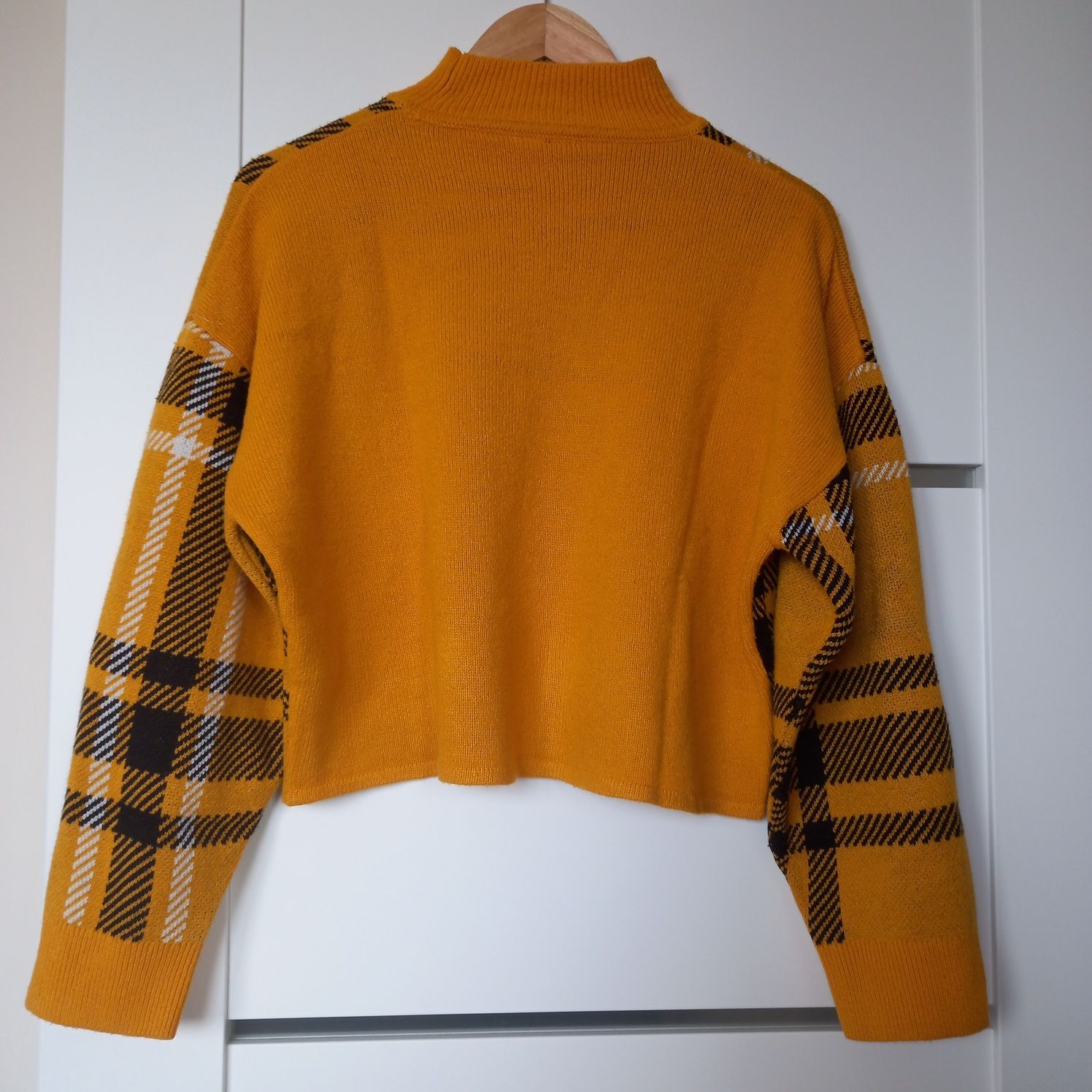 Sweter w kratę H&M