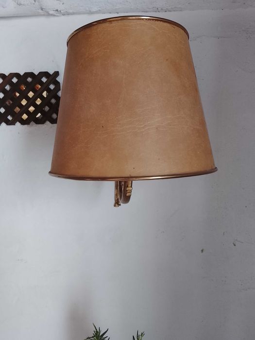 Conjunto abajur antigo