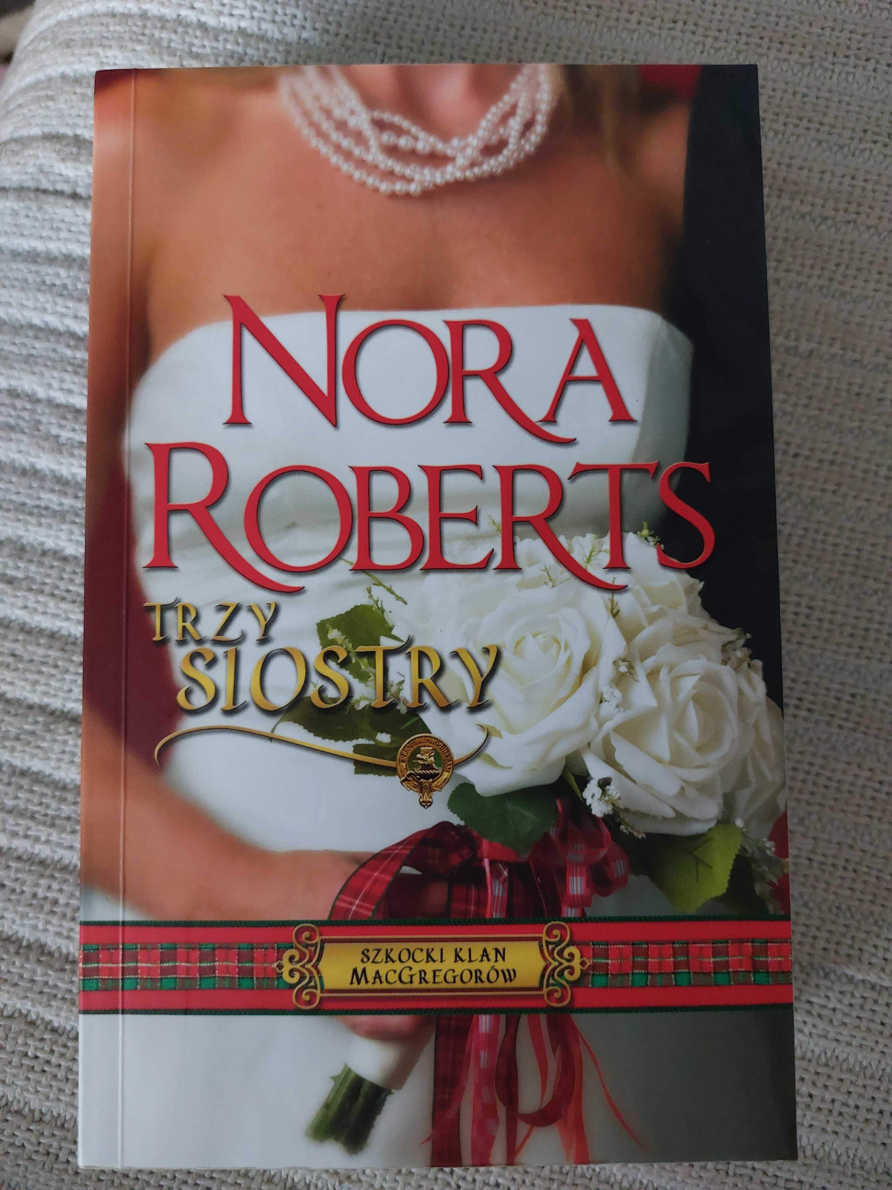 Nora Roberts.  Trzy siostry.  Książka