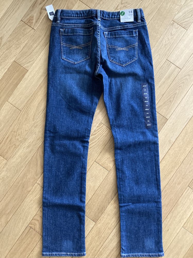 GAP - nowe dżinsy jeansy skinny jeans 14 lat - 164