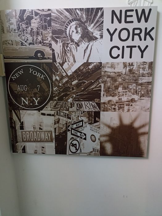 Vendo quadro decorativo NY