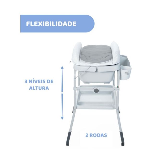 Banheira Cuddle & Bubble da Chicco