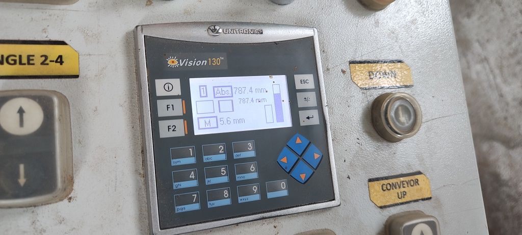 Wravor 1050 trak taśmowy, nie Mebor, szerokotaśmowy tartak wrawor gate
