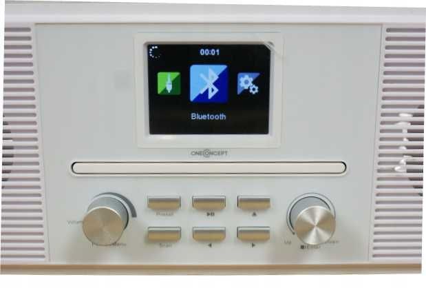 Radio FM, internetowe Oneconcept Streamo CD/MP3 BT