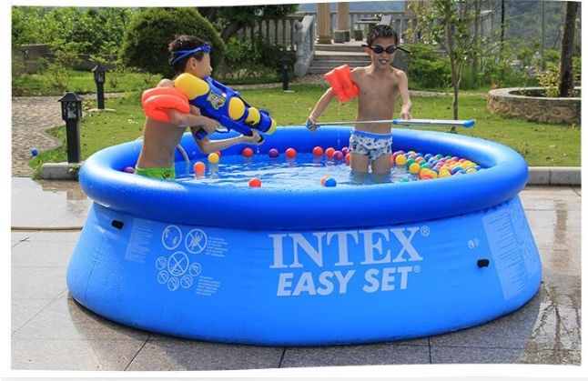 РАСПРОДАЖА! Надувной бассейн Intex наливной / Надувний басейн