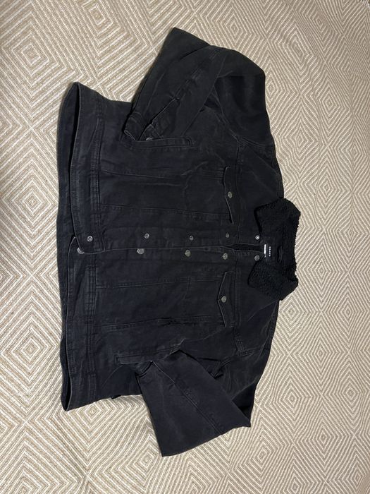 Куртка джинсова з хутром cropp