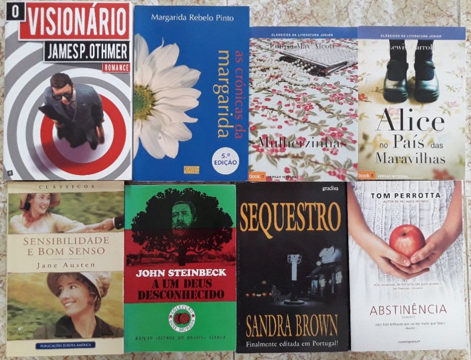 Livros Vários - literatura nacional e internacional traduzida