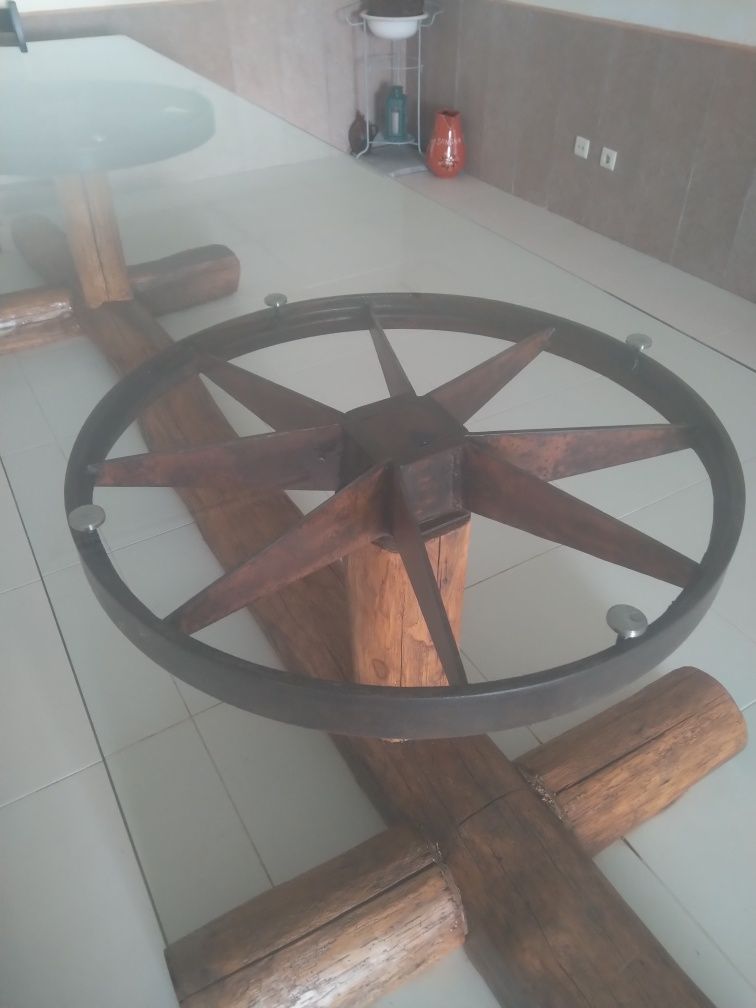 Vendo mesa rustica
