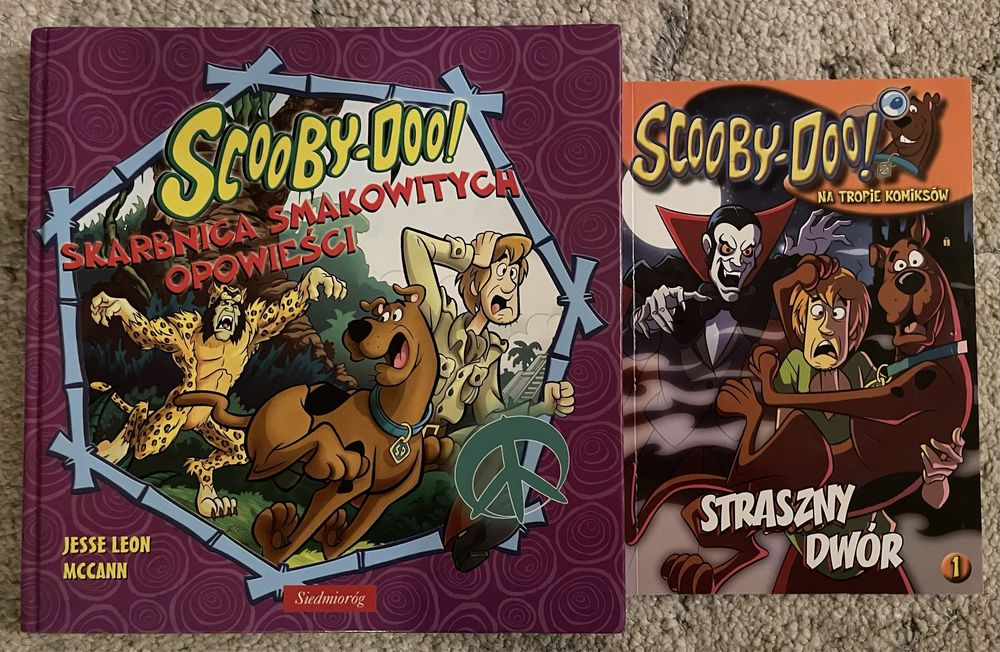 Scooby Doo książka + komiks