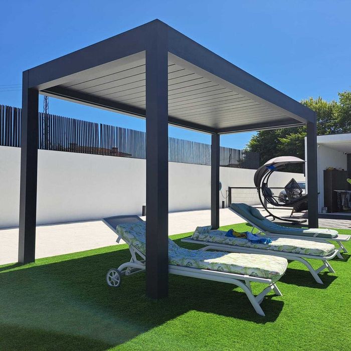 Pergolas bioclimaticas e toldos instalacoes em todo o país .