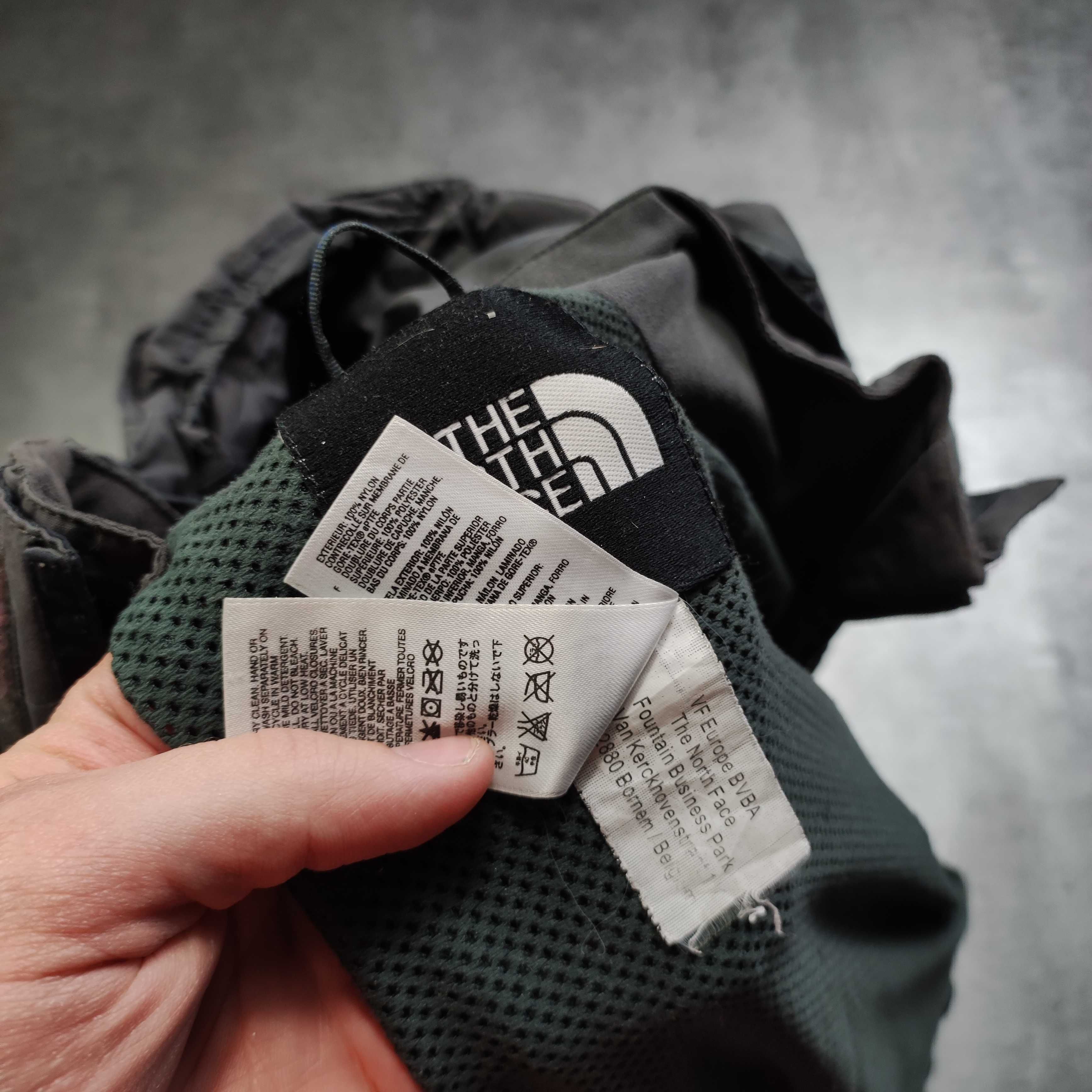 MĘSKA Kurtka Przejściowa Suwak Kaptur TNF The North Face Gore-Tex Logo
