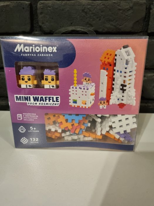 Marioinex Mini Wafle Klocki - 132 szt