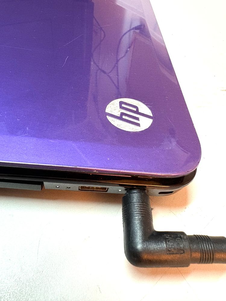 Portátil HP a trabalhar