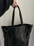 torebka shopper czarna