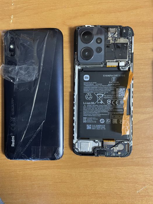 Разборка и продажа деталей Redmi Note 12 5G и Redmi 9A
