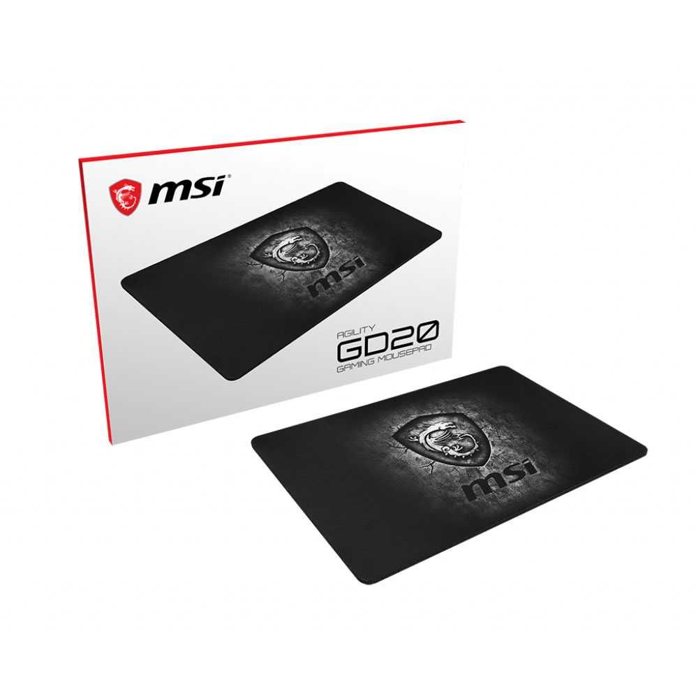 -- Tapete rato MSI Agility GD20 Gaming NOVO ---