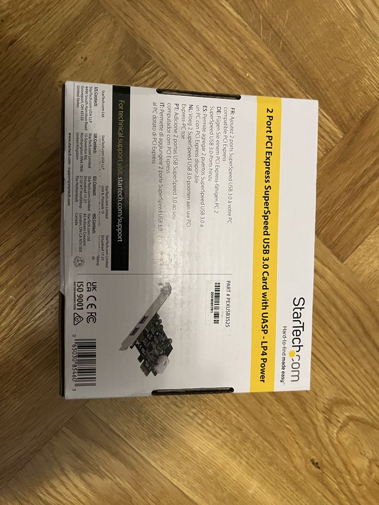 Kontroler StarTech PCIe x1 - 2x USB 3.0