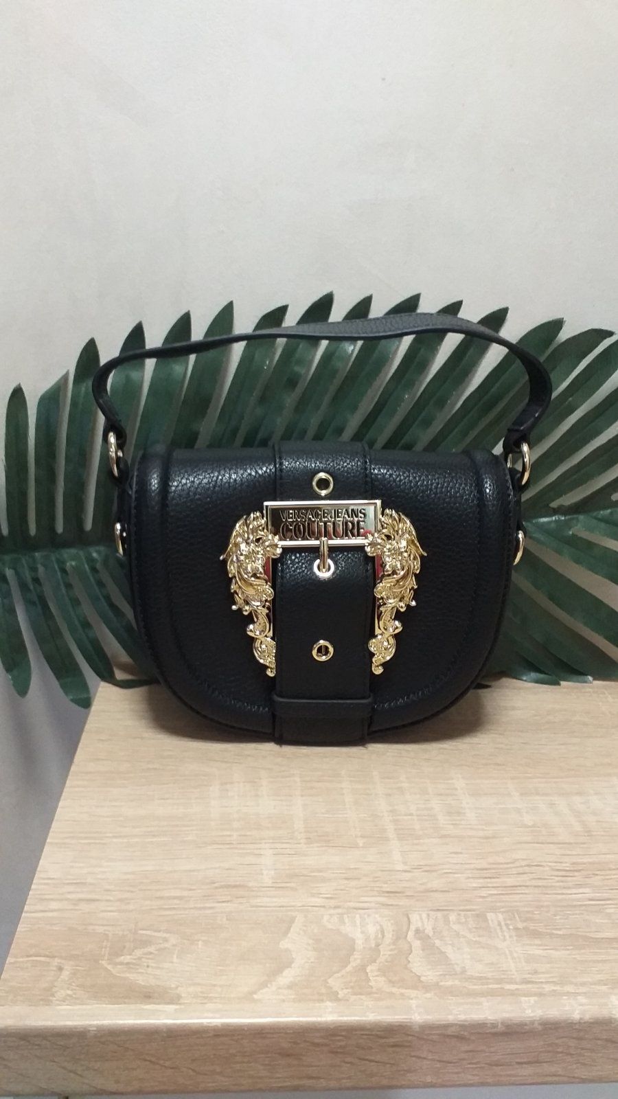 Сумка черная Versace Jeans Couture, оригинал