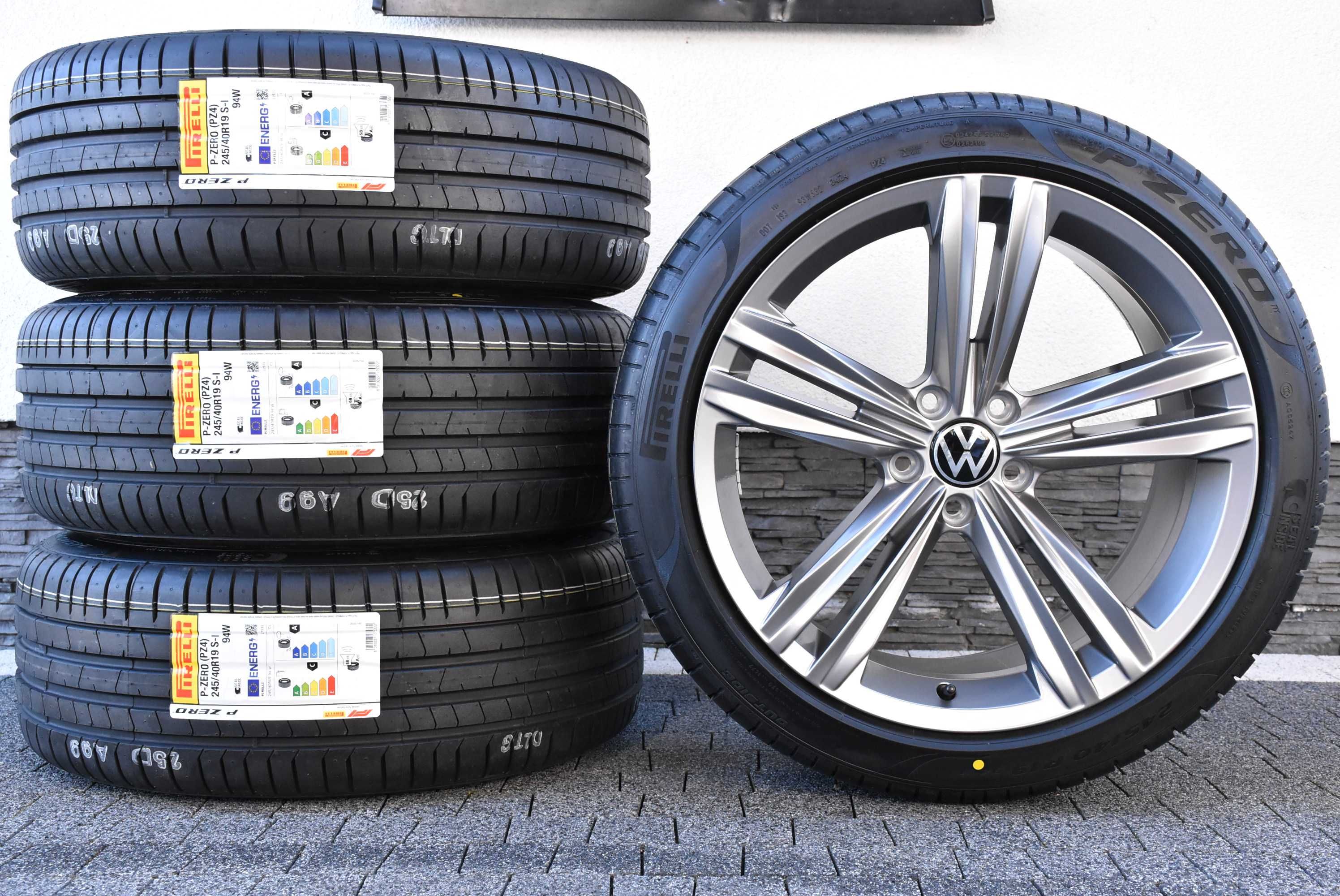 Nowe koła OEM VOLKSWAGEN ARTEON Sebring 19" Pirelli 2024r