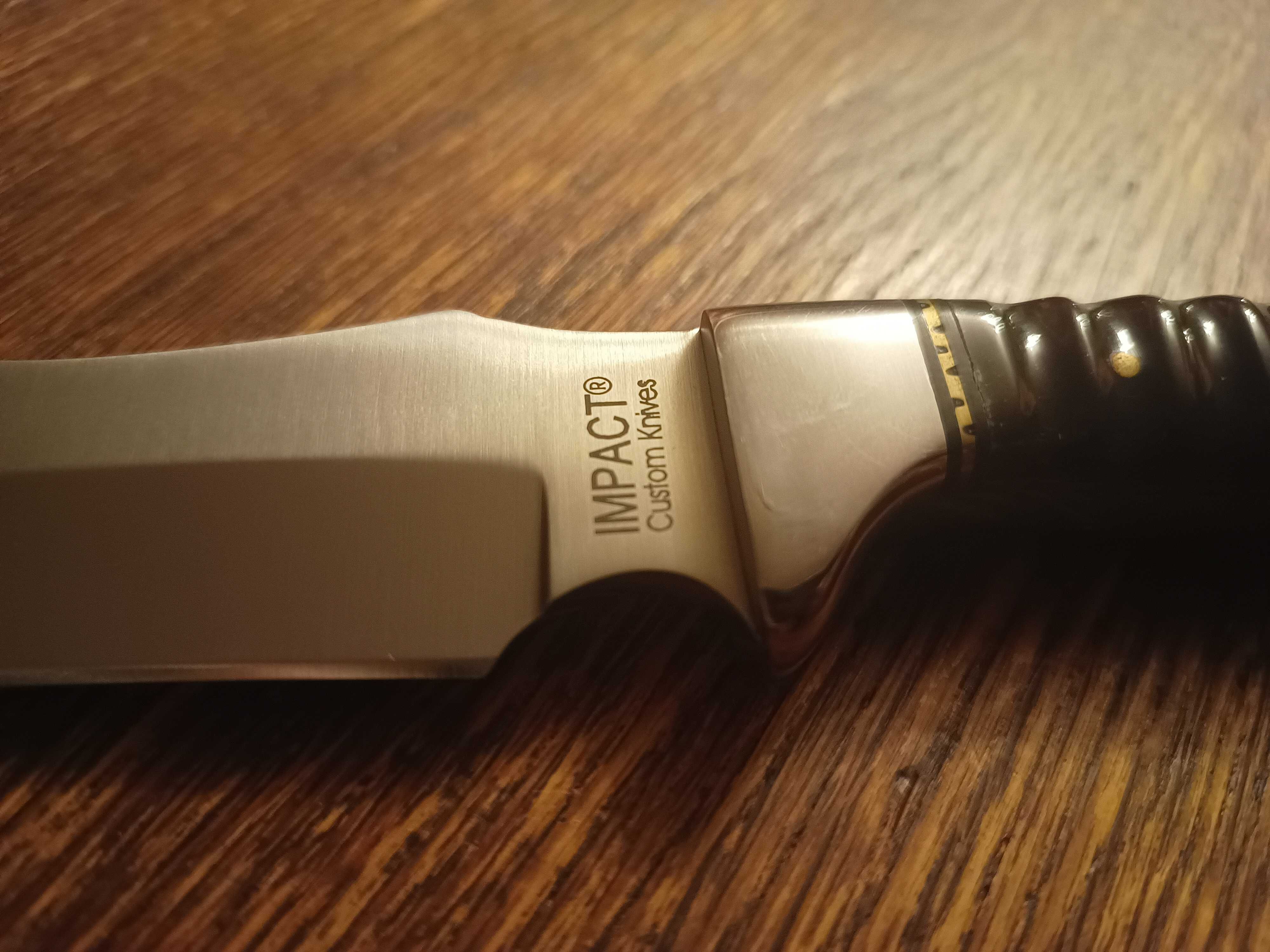 Nóż impact cutlery custom D2 bowie