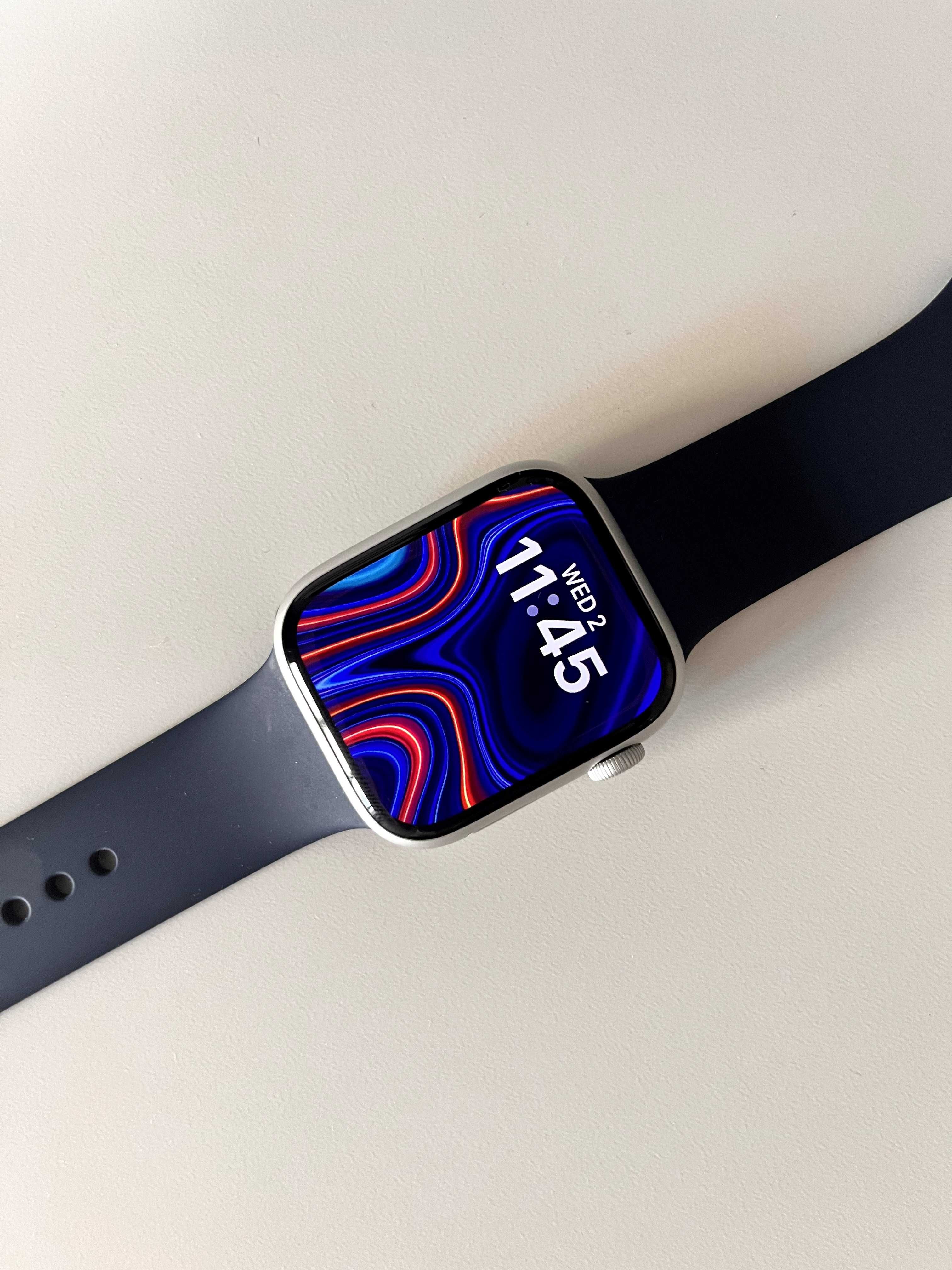 Apple Watch Series 9 GPS 45mm Alumínio Prateado