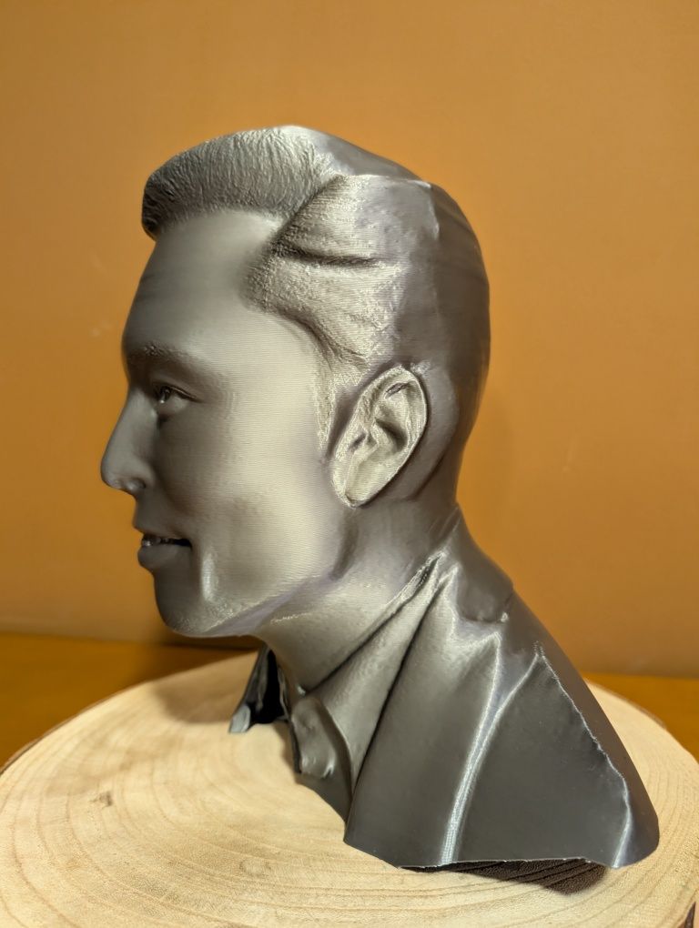 Busto do Elon Musk